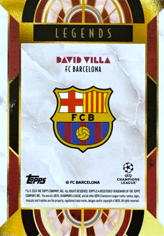 David Villa - Legends - Topps Deco UEFA Club Competitions 24/25