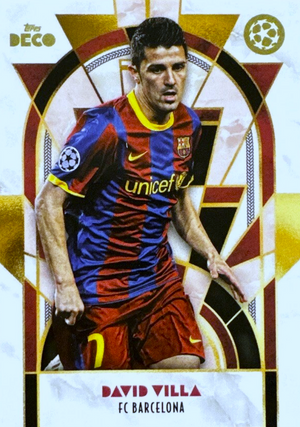 David Villa - Legends - Topps Deco UEFA Club Competitions 24/25