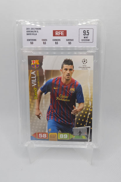 David Villa - RFE 9,5 - Adrenalyn XL Champions League 11/12