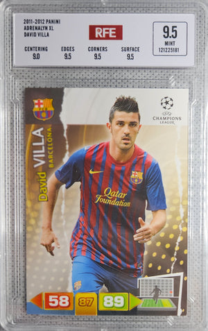 David Villa - RFE 9,5 - Adrenalyn XL Champions League 11/12