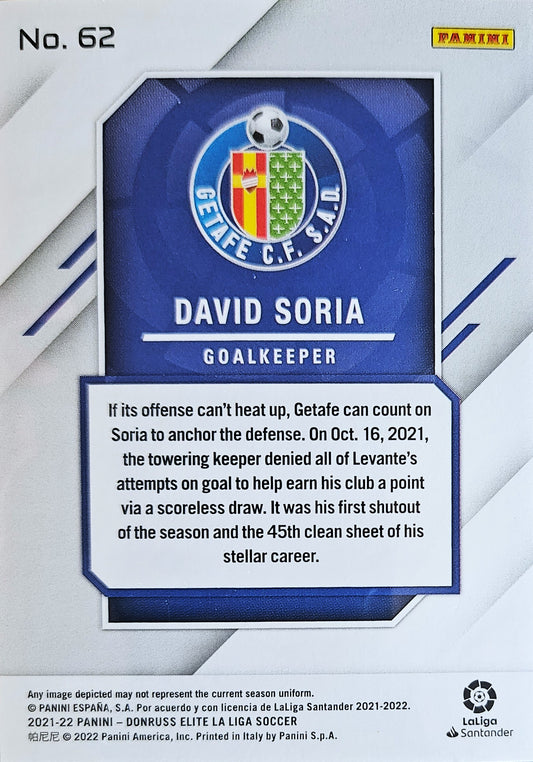 David Soria - Donruss Elite LaLiga 21/22
