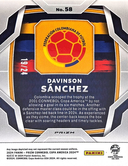 Davinson Sánchez /24 - Prizm CONMEBOL Copa América 2024