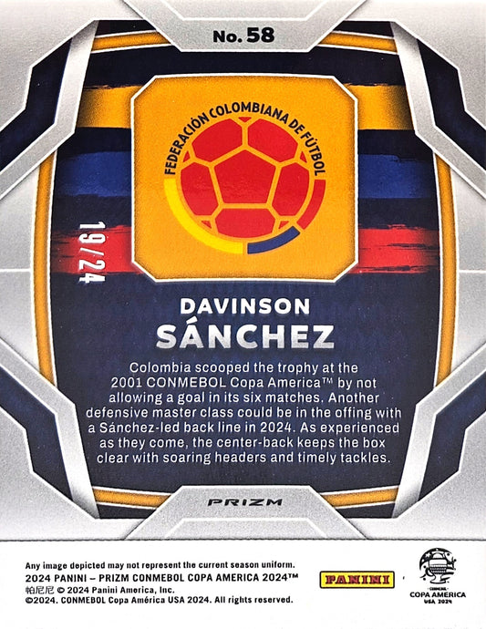 Davinson Sánchez /24 - Prizm CONMEBOL Copa América 2024