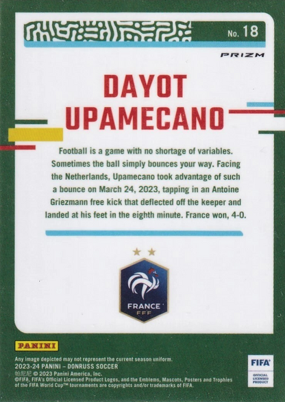 Dayot Upamecano - Optic - Donruss Soccer 23/24