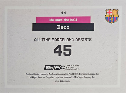 Deco - We want the ball - Team Set Barcelona 25/26