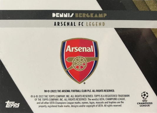Dennis Bergkamp - Legend - Topps Deco UEFA Club Competitions 22/23