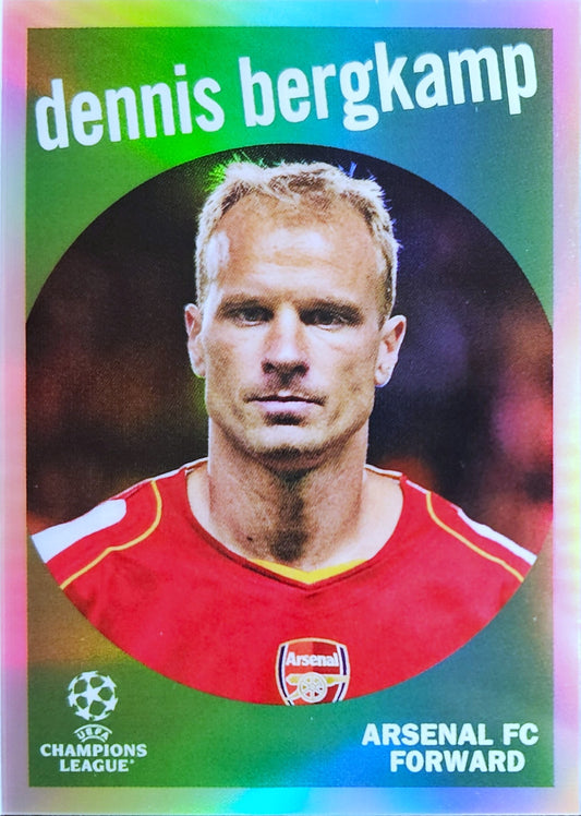 Dennis Bergkamp - Refractor - Topps Chrome UEFA Club Competitions 22/23