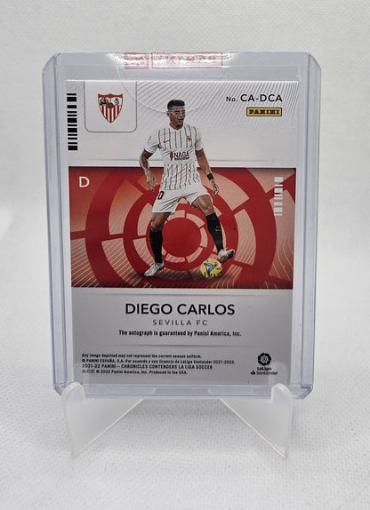 Diego Carlos /245 - Autógrafo original - Chronicles Contenders LaLiga 21/22