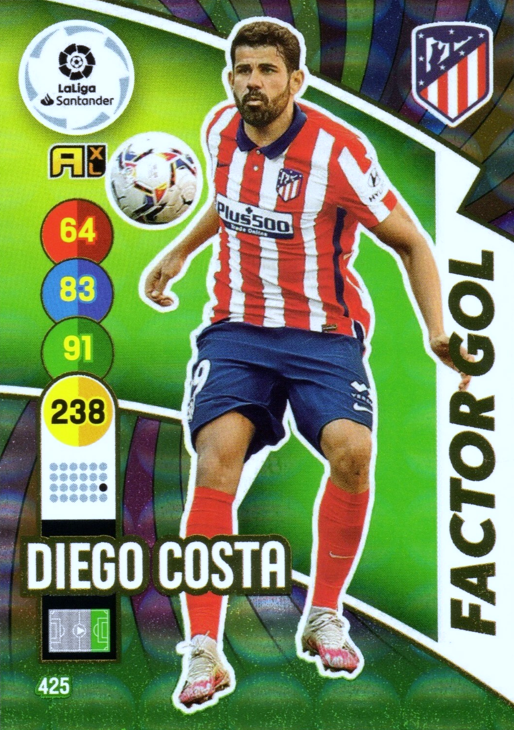 Diego Costa - Factor Gol - Adrenalyn XL LaLiga 20/21