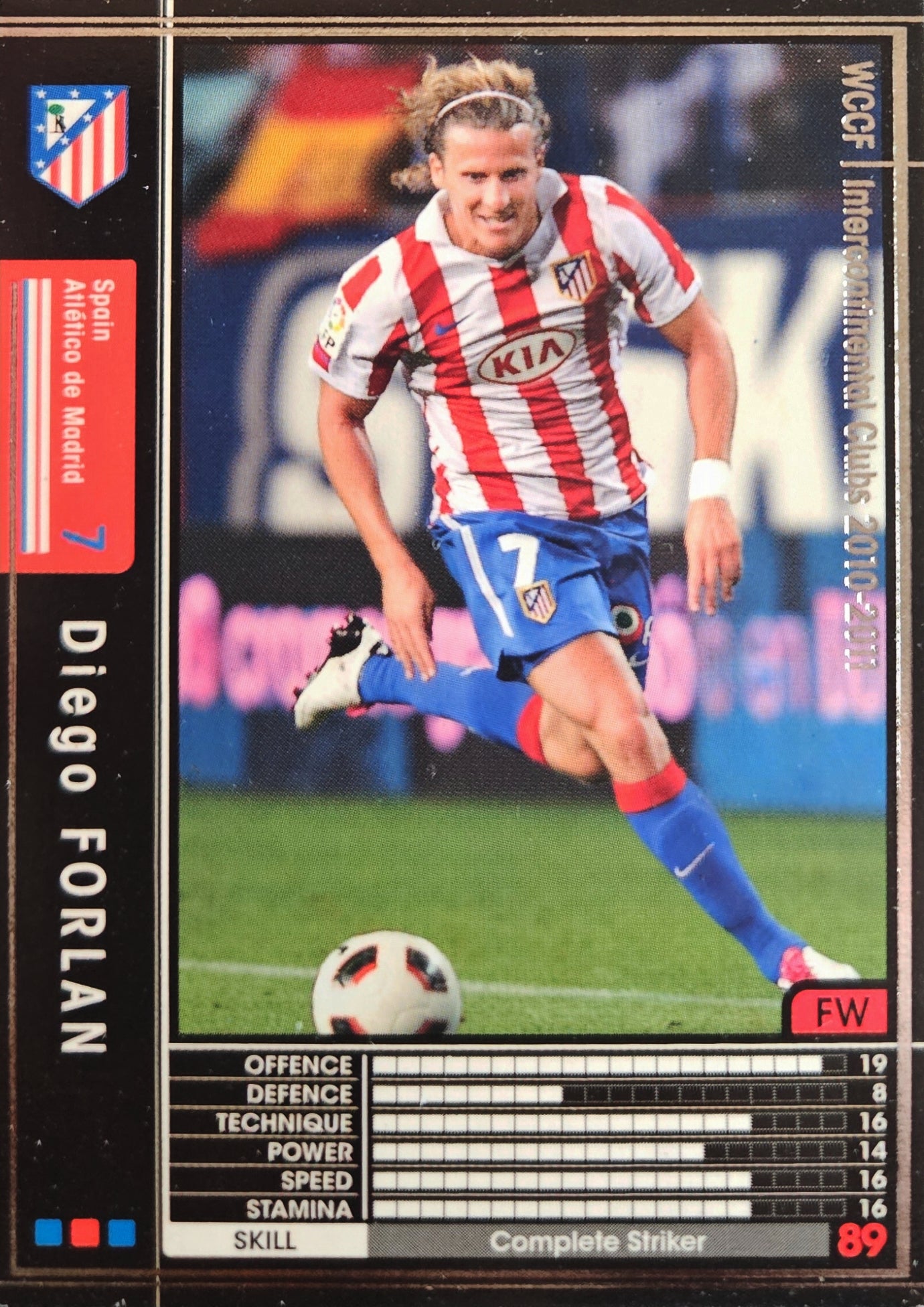 Diego Forlán - Intercontinental Clubs - WCCF 10/11