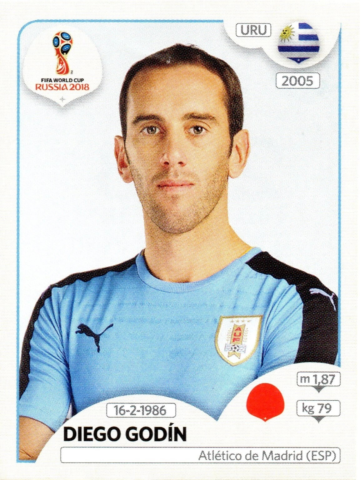Diego Godín - FIFA World Cup Russia 2018