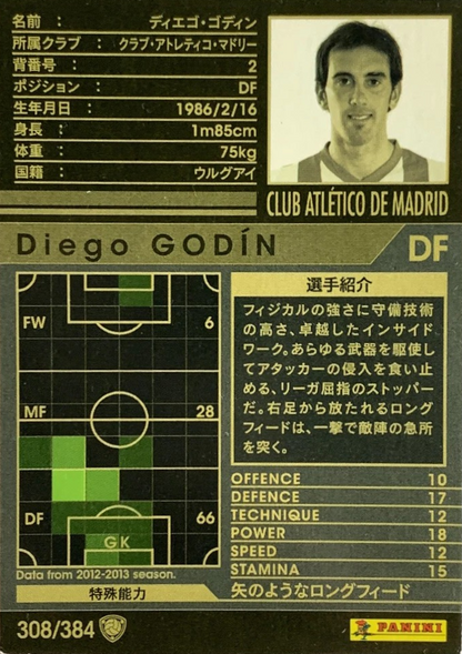 Diego Godín - WCCF 12/13