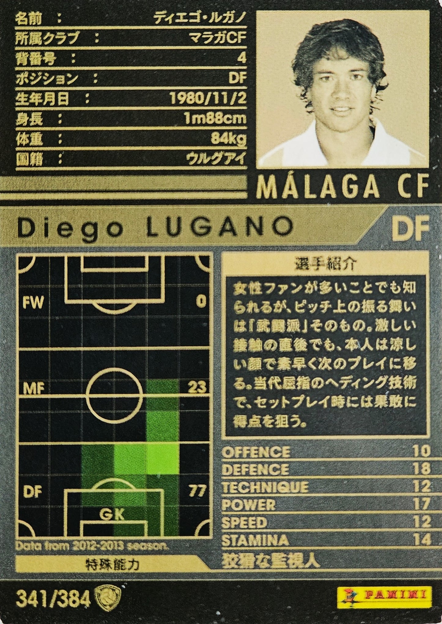 Diego Lugano - WCCF 12/13