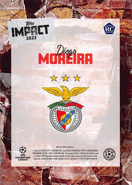 Diego Moreira (RC) - Topps Impact UEFA Club Competitions 2023