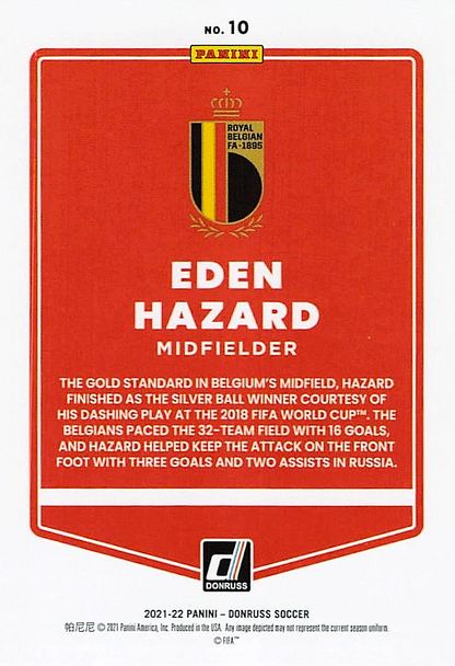 Eden Hazard - Donruss Soccer 21/22