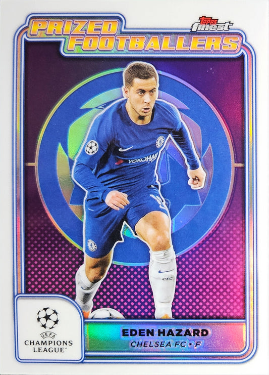 Eden Hazard - Prized Footballers - Topps Finest UEFA Club Competitions 24/25