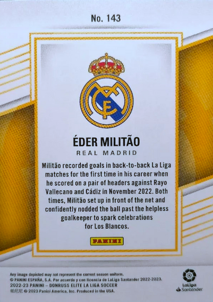 Éder Militão - Donruss Elite LaLiga 22/23