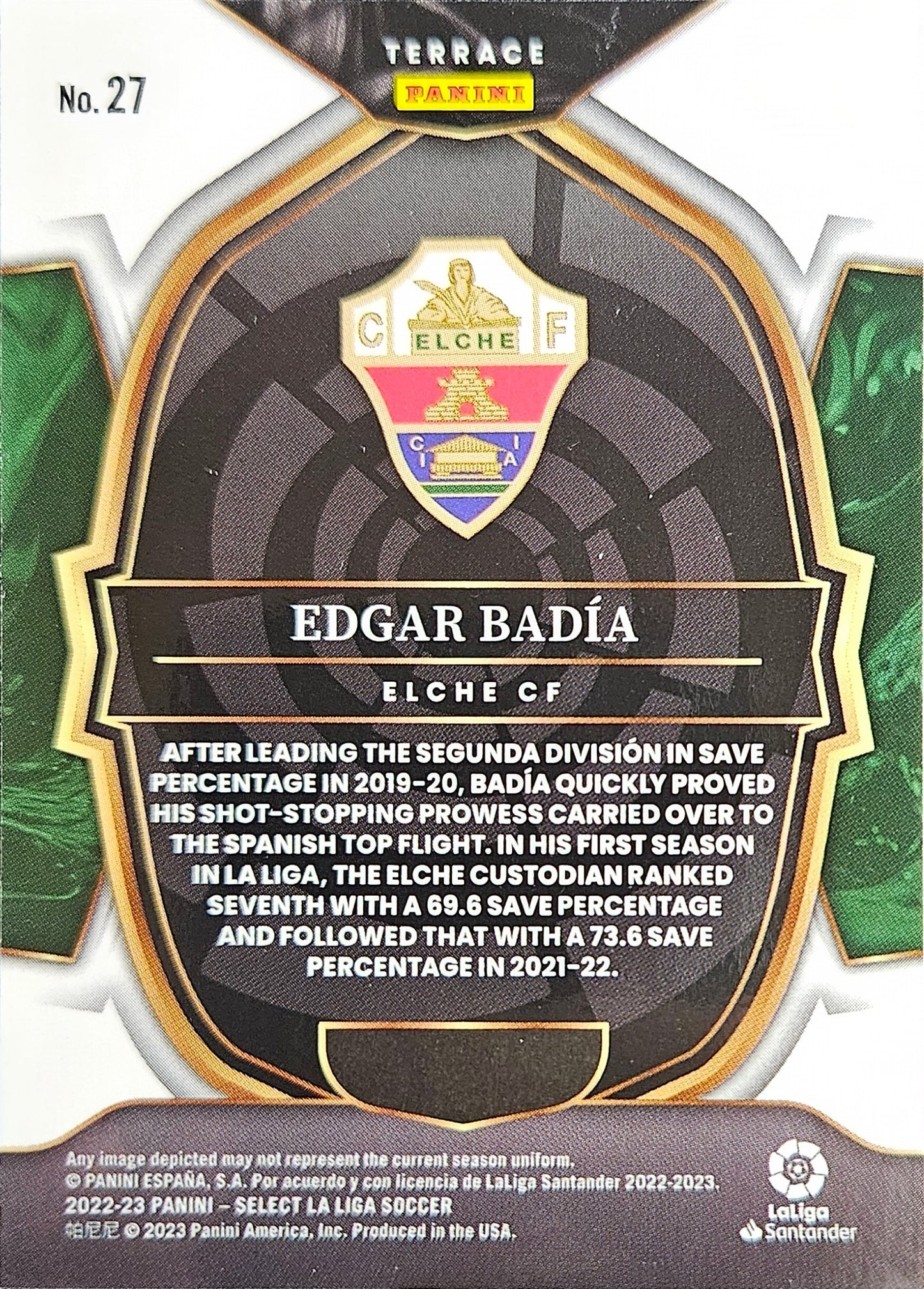 Edgar Badía - Terrace - Select LaLiga 22/23