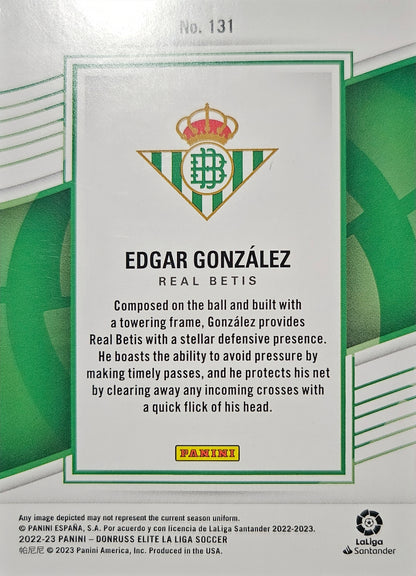 Edgar Gónzalez - Donruss Elite LaLiga 22/23