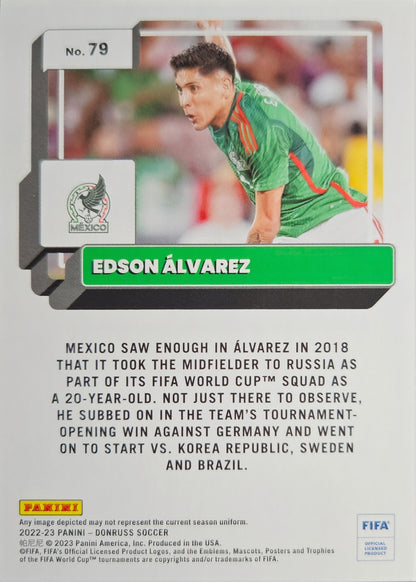 Edson Álvarez /99 - Donruss Soccer 22/23