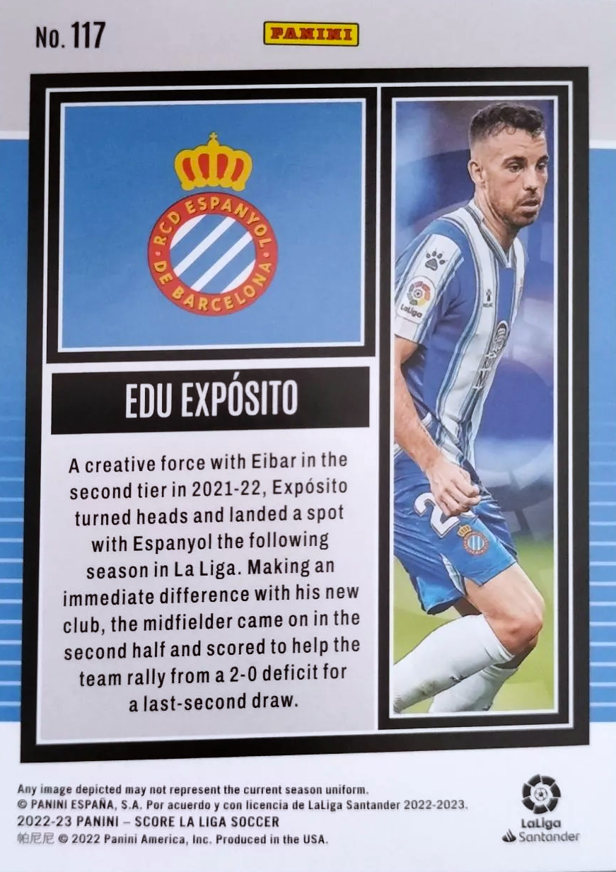 Edu Expósito - Score LaLiga 22/23