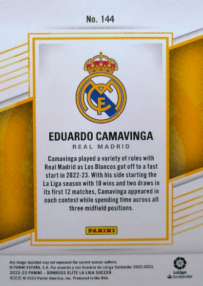 Eduardo Camavinga - Donruss Elite LaLiga 22/23