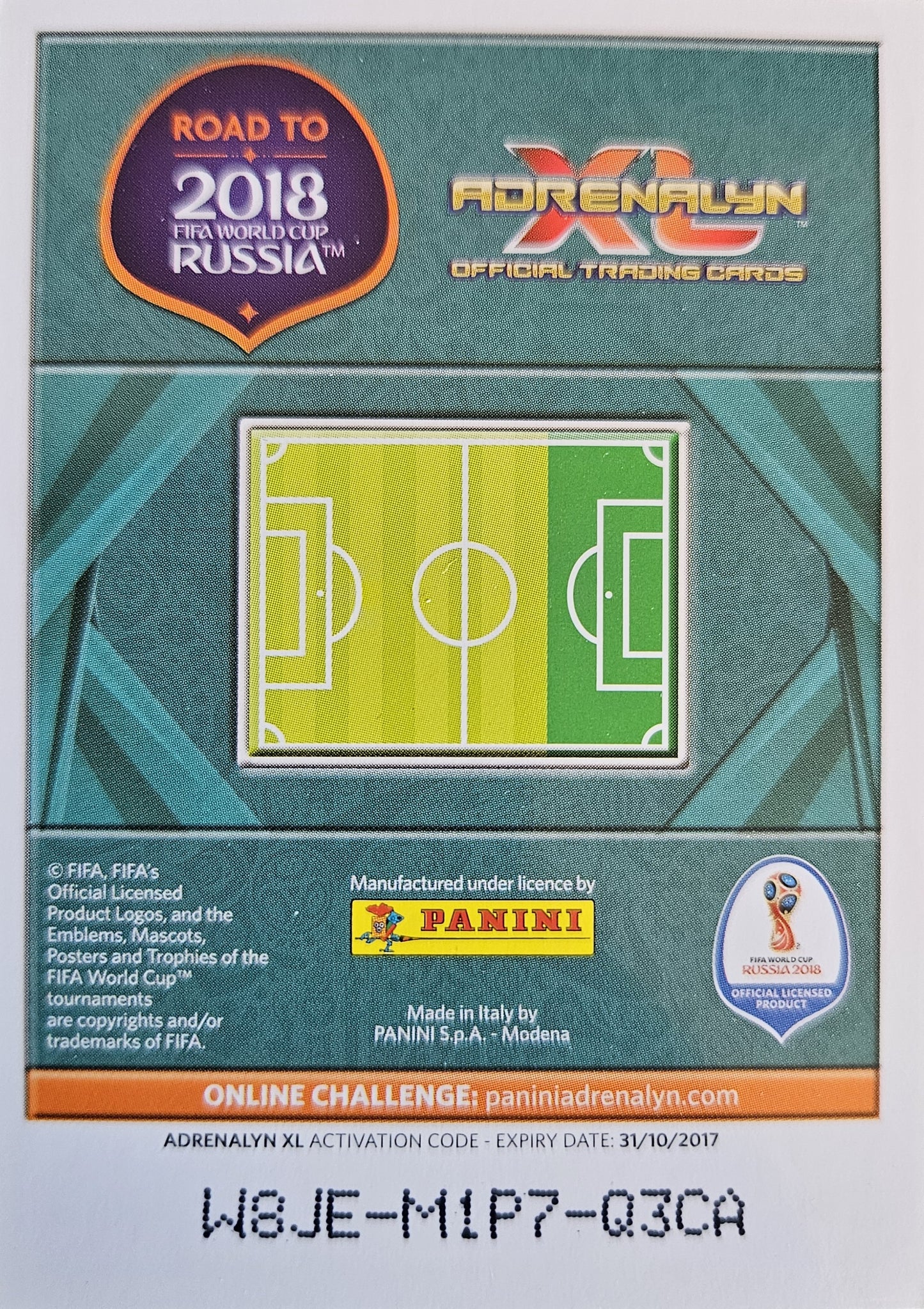 Eduardo Vargas - Team Mate - Adrenalyn XL Road to FIFA World Cup Russia 2018