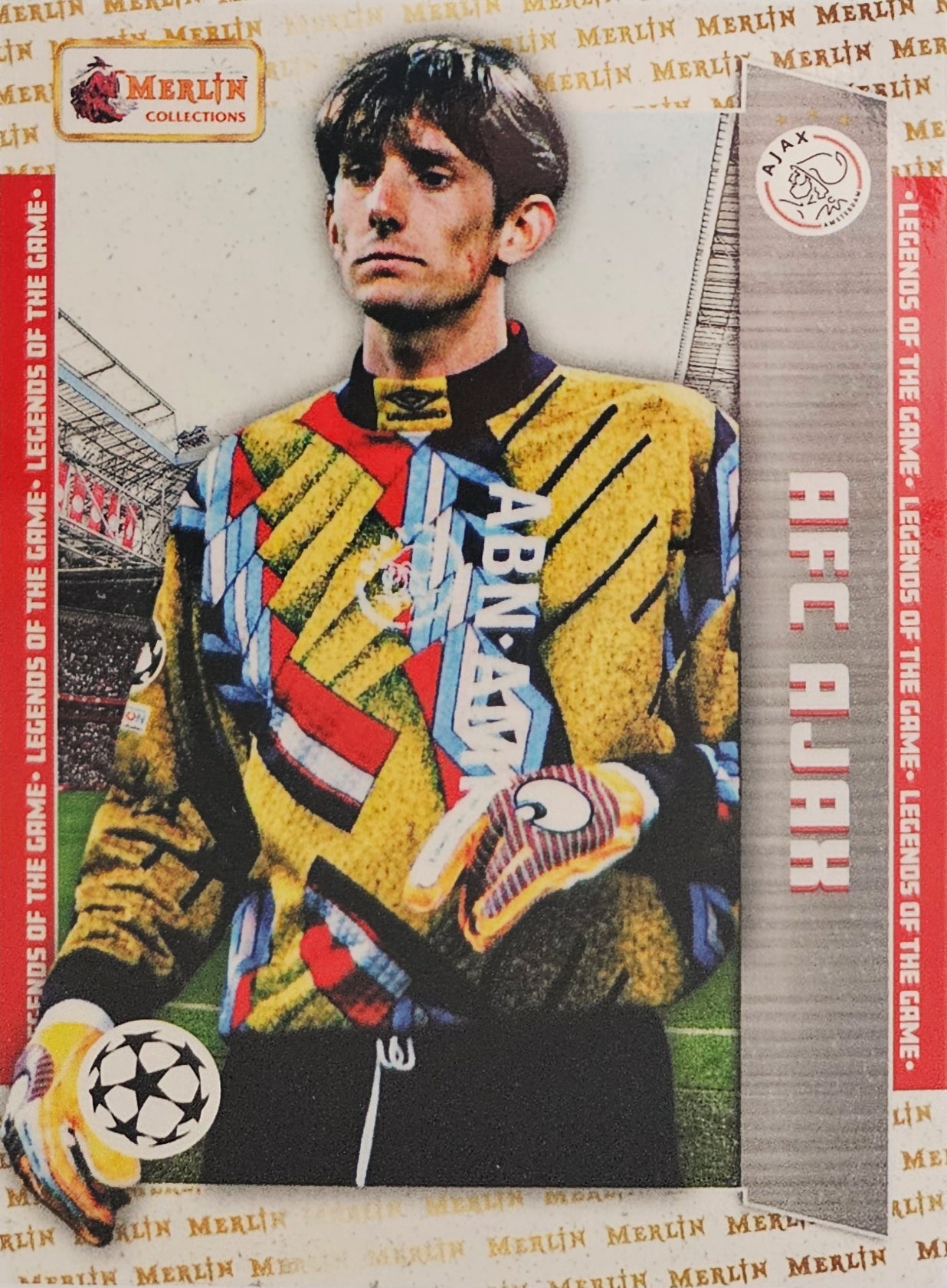Edwin Van ser Sar - Legends of the game - Merlin Heritage UEFA Club Competitions 23/24