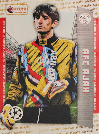 Edwin Van ser Sar - Legends of the game - Merlin Heritage UEFA Club Competitions 23/24