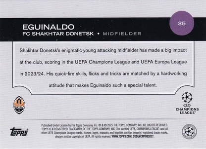 Eguinaldo - UEFA Club Competitions 24/25
