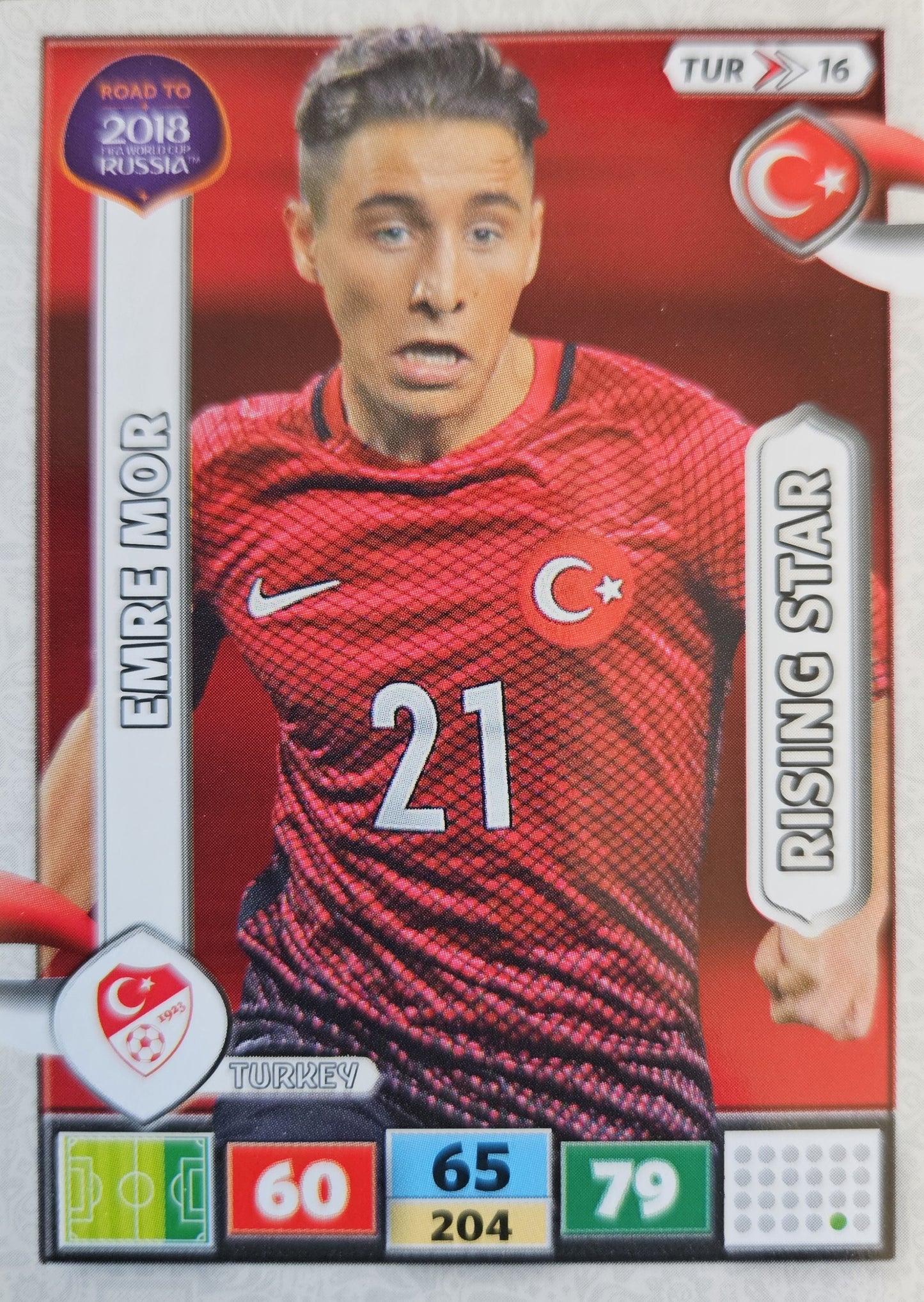Emre Mor - Rising Star - Adrenalyn XL Road to FIFA World Cup Russia 2018