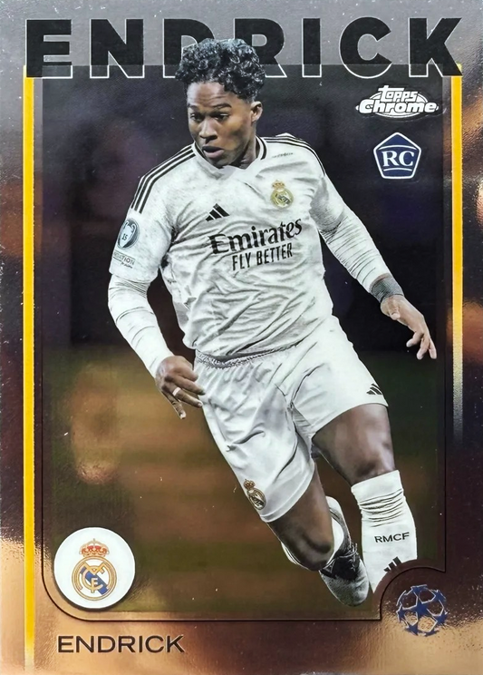 Endrick (RC) - Topps Chrome UEFA Club Competitions 24/25