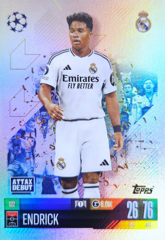 Endrick (RC) - 23/24 Winner - Match Attax Extra UEFA Club Competitions 24/25