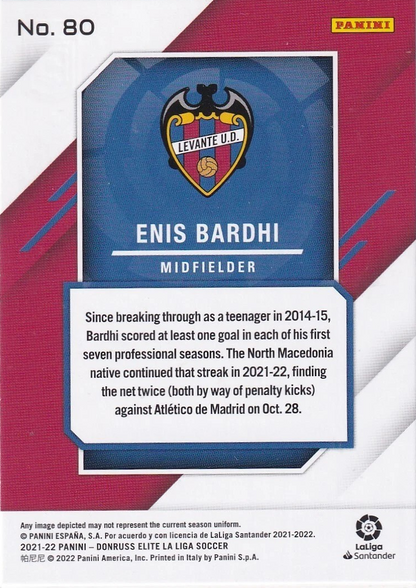 Enis Bardhi - Donruss Elite LaLiga 21/22