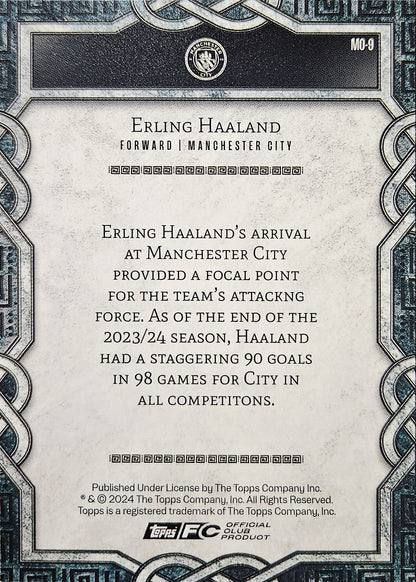 Erling Haaland - Electric - Fan Set Manchester City 24/25