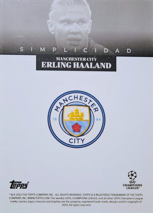 Erling Haaland - Simplicidad 24/25