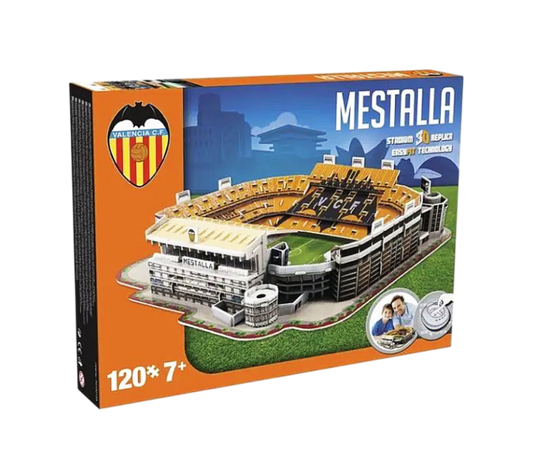 Estadio Mestalla - Puzzle 3D - Nanostad