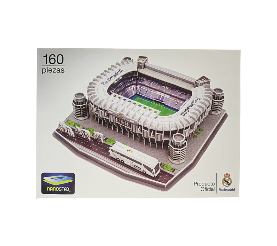 Estadio Santiago Bernabéu - Puzzle 3D - Nanostad