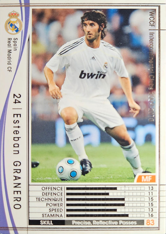 Esteban Granero - Intercontinental Clubs - WCCF 09/10