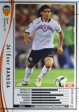 Éver Banega - Intercontinental Clubs - WCCF 09/10