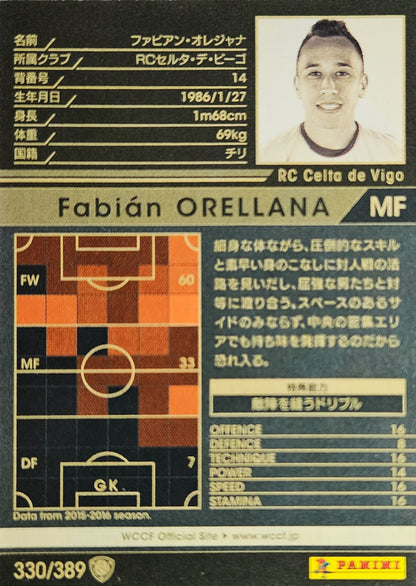 Fabián Orellana - WCCF 16/17