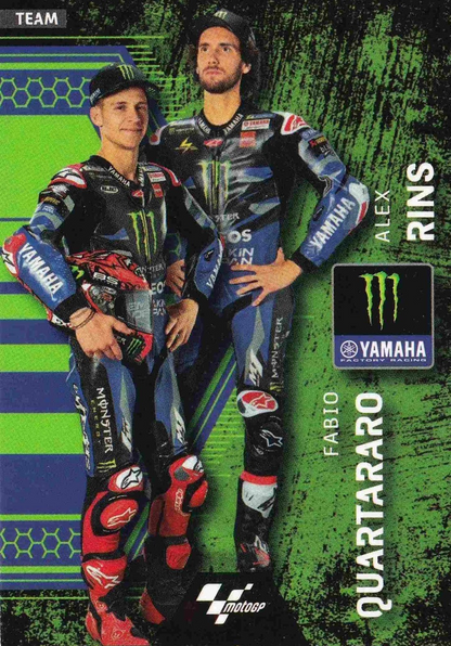 Fabio Quartararo y Álex Rins - Team - MotoGP 2024 75th Anniversary