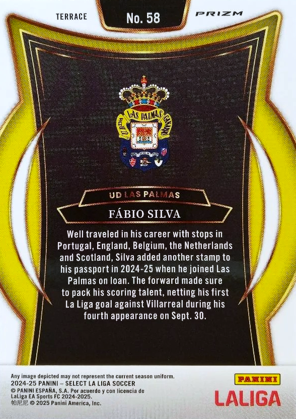 Fábio Silva - Terrace Red - Select LaLiga 24/25
