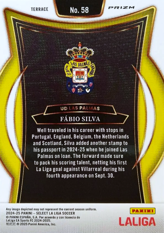 Fábio Silva - Terrace Red - Select LaLiga 24/25