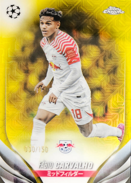 Fábio Carvalho /150 - Topps Chrome UEFA Club Competitions 23/24 (Ed. Japonesa)