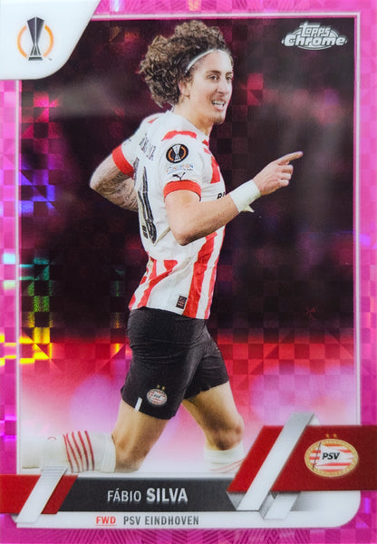 Fábio Silva /250 - Pink - Topps Chrome UEFA Club Competitions 22/23