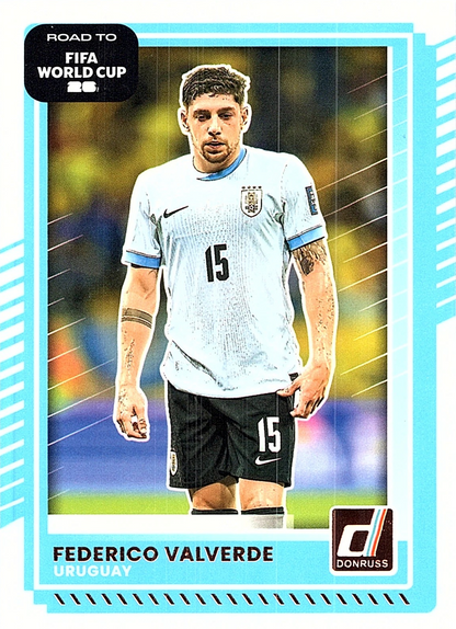 Fede Valverde - Donruss Road to FIFA World Cup 26