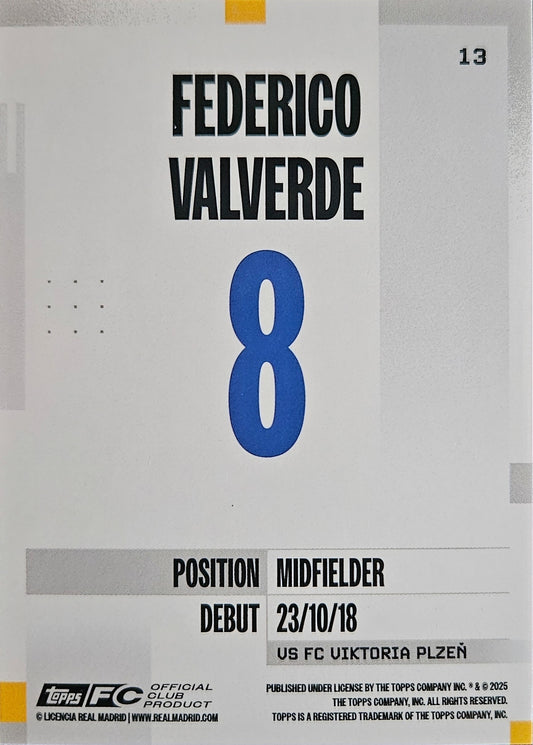 Fede Valverde - Píxel - Team Set Real Madrid 24/25