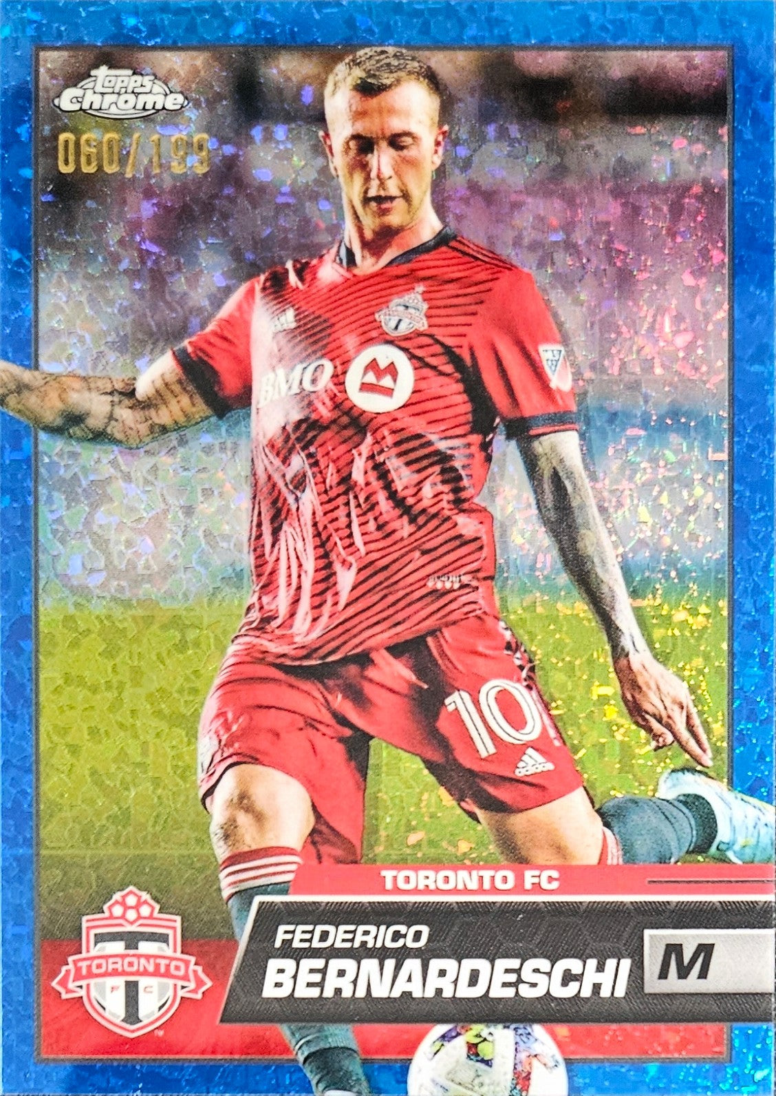 Federico Bernardeschi /199 - Diamon Blue - Topps Chrome MLS 2023