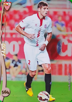 Federico Fazio - Metalcard - Las fichas de la Liga 2015